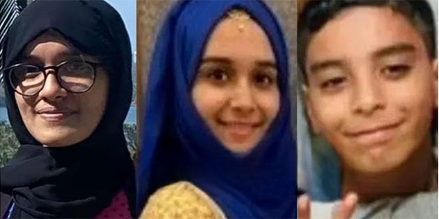 muslim woman children killed in india