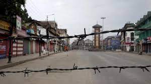 Kashmir valley turned into fortress