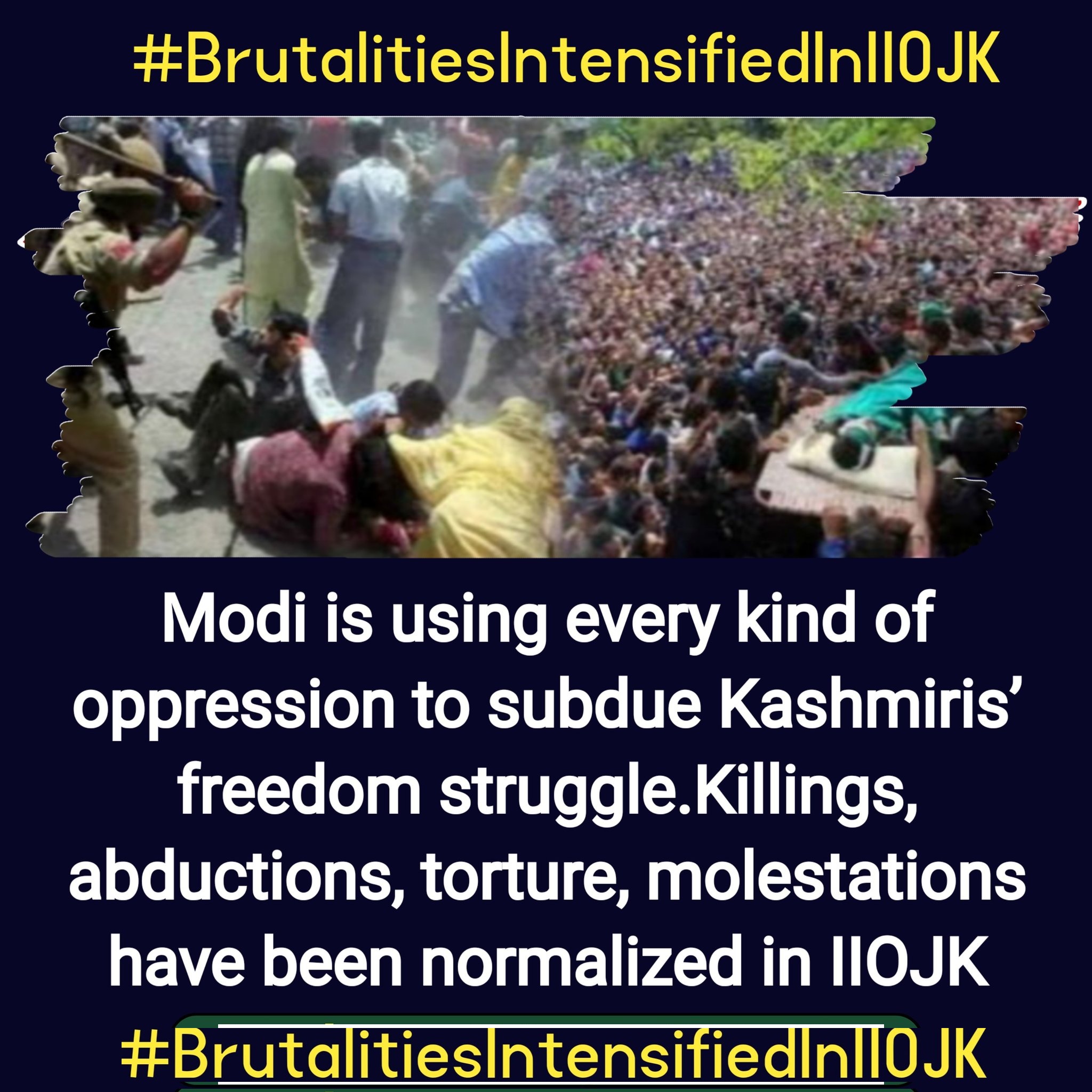 brutalities in Kashmir