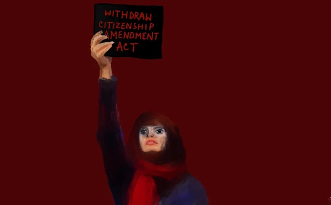 Citizenship-Amemdment-Act-CAA-Protest-Illustration-Pariplab