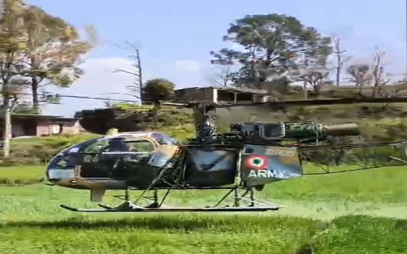 Indian army copter