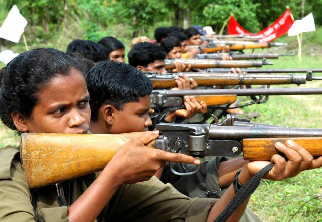 naxal fighters