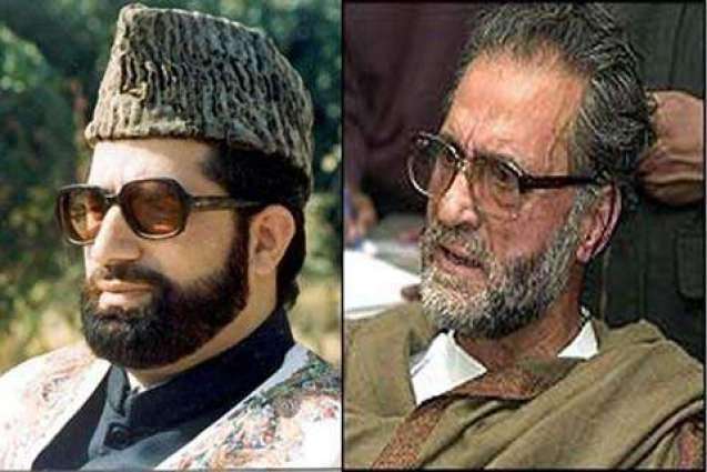 Mirwaiz Molvi Muhammed Farooq and Khawaja Abdul Ghani Lone