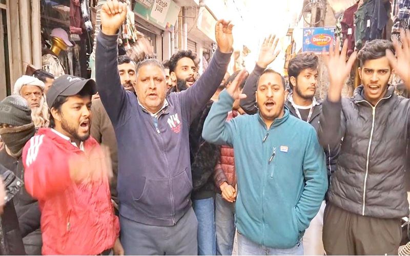 Protest held in Rajouri