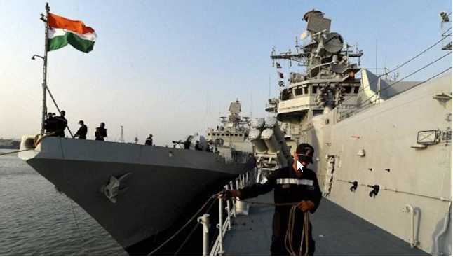 Fire erupts aboard Naval ship at Mumbai dockyard, doused; no casualty