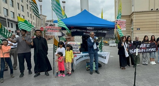 Protest Camp in Brussels 4 Aug 2024